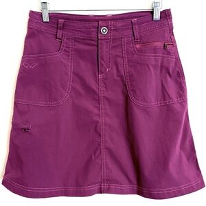 Kuhl Cargo Activewear Streetwear Gorpcore Rose Pink Skirt Sz 2